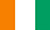 옥스팜 활동지역 Ivory Coast 국기입니다.