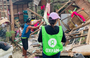 [긴급구호 활동] 필리핀 덮친 초대형 태풍 라이 옥스팜 구호 상황